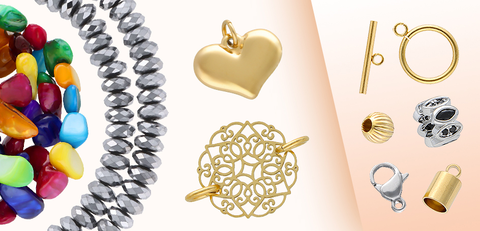 Półfabrykaty ze stali chirurgicznej w hurtownii biżuterii Gal-Art